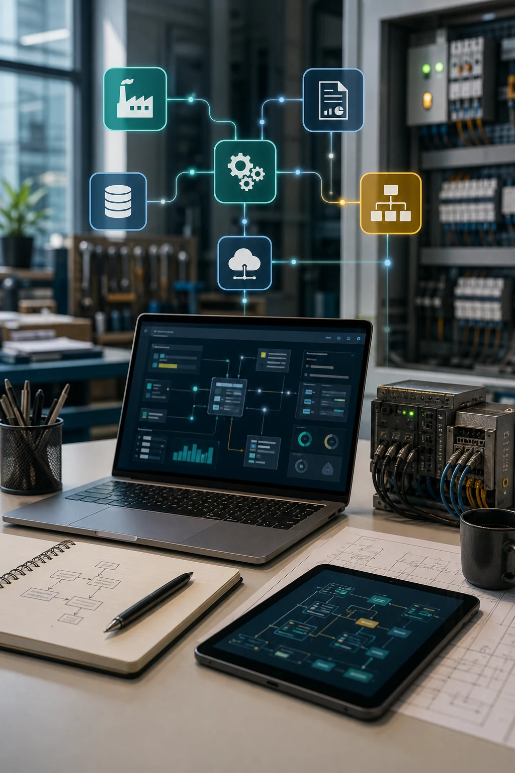Operational workflow automation with office systems and documents